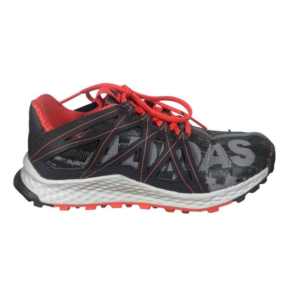 Adidas Vigor Bounce Women Size 6 Gray Athletic Running Trail Shoes B42767 Run - Picture 1 of 7